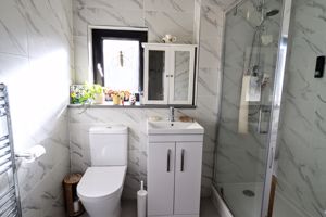 Refitted shower room- click for photo gallery